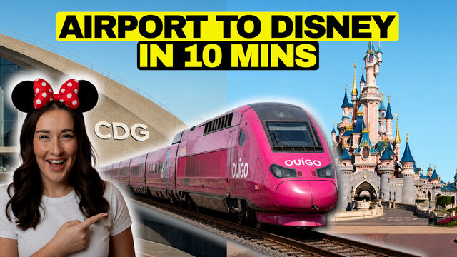 CDG Airport to Disneyland Paris by train guide thumbnail